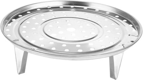 Garneck Rejilla Vaporera De Acero Inoxidable Multiusos Con Diseño De Múltiples Soporte Para Cocción De Alimentos Para Verduras Pescado