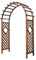Arche de jardin en bois avec pots de fleurs pour plantes grimpantes, arche de mariage pour décoration de fête de mariage