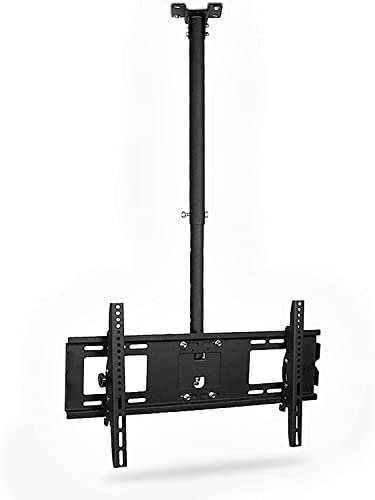 SaryEdge Universal TV Stand Multifunction TV Ceiling Mount, Height Adjustable Flat Slope Ceiling TV Wall Mount, Ceiling TV Bracket Fits 42-70 Inch TVs Plasma Panel Display (4m