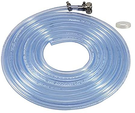 ATUMY Bier Zapfanlage Beer Line Jumper 15 FT Fassleitung mit G 5/8 Keg-Kupplung mit Gewinde, Keg-Schlauch mit Bierfass