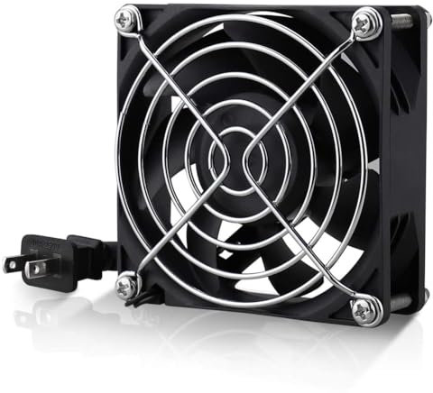Wahtai EC Ventilateur externe pour boîtier d'ordinateur 80 mm 230 V 220 V 240 V 80 x 25 mm