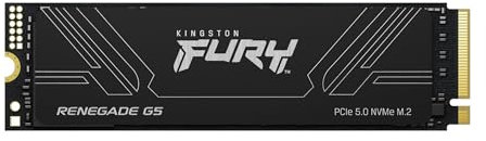 Kingston Fury Renegade G5 PCIe 5.0 NVMe M.2 SSD 1T-SFYR2S/1T0