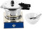 HANABASS 1ensemble Set Miniature De Cuisine Dollhouse avec Cuisinière à Gaz Et Cocotte Accessoires De Cuisine Réalistes pour Jeux De Rôle Et Miniature