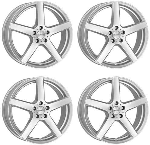 4x Dezent Felgen TY 6.5Jx16 ET40 5x100 kompatibel mit Volkswagen Beetle Bora Fox Golf Polo T-Cross Taigo