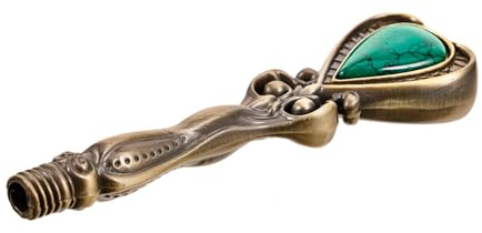 jojofuny Wax Siegelstempel Griff Metall Resin Ersatzstempel Handgriff Retro Design für DIY Briefumschläge Hochzeit Umschlag Dekoration Langlebig Komfortabel Vielseitig