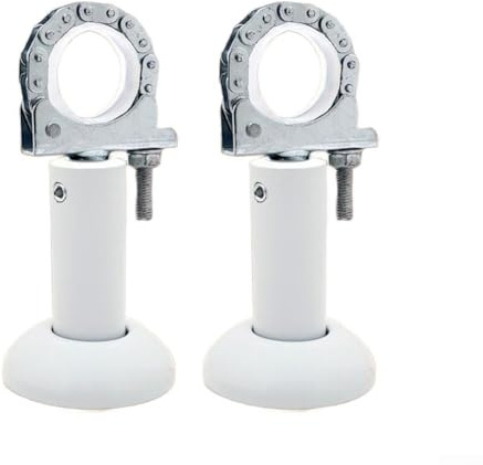 Soportes de radiador de hierro fundido, paquete de 2, ajustables, para soporte de radiador, soportes de suelo de radiador