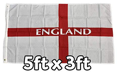 England Flag (material) - 5ft x 3ft