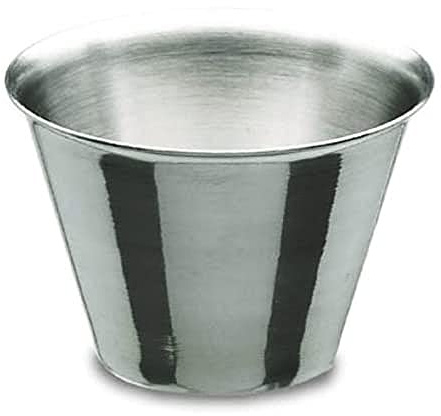 LACOR 60008 Pudding-/Becherformchen INOX 8 cm | Aus lebensmittelechtem Edelstahl gefertigt; hohe Korrosionsbeständigkeit und Haltbarkeit im täglichen Gebrauch