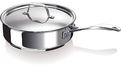 Beka Sartén Modelo Chef Alta De 24 Cm. con Tapadera Y con Anti-Adherente