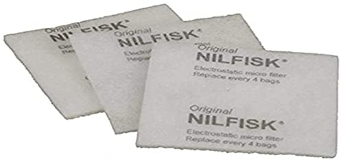 Nilfisk 3 Pre Filtros - Accessorios para Aspiradoras Extreme (147 0157 500)