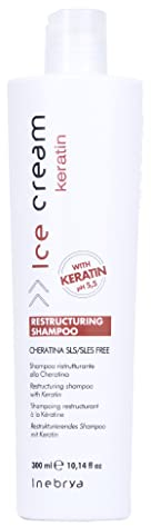 Inebrya Ice Cream Restruct Keratin Shampoo, 300 ml