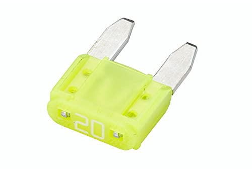 HELLA 8JS 728 596-841 Sicherung - Mini-Flachstecksicherung - 20A - gelb - Menge: 5