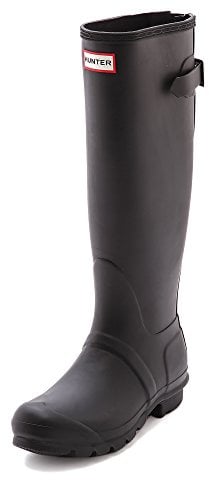 Hunter Original Adjust, Stivali di Gomma Donna, Nero (Black), 40/41 EU