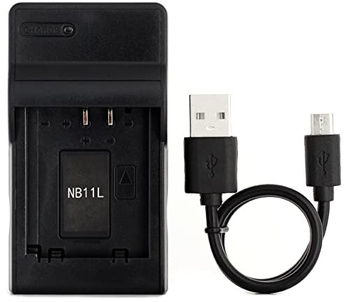 NB-11L USB Chargeur pour Canon IXUS 132, 150, 155, 160, 170, 275 HS, PowerShot A2300, A2500, A2600, PowerShot ELPH 110 HS, 115 is, 130 is, 320 HS Caméra et Plus