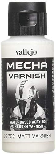 Vallejo VJ26702 Peinture acrylique pour aérographe 60 ml AV Mecha Color - Vernis mat