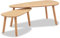 vidaXL 2X Kiefer Massiv Beistelltisch Satztisch Kaffeetisch Couchtisch Tisch