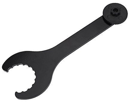 Alomejor Fahrrad-Tretlager-Entferner, Karbonstahl, Fahrrad-Tretlager, Kurbelschlüssel, Entfernung, Installation, Reparaturwerkzeug