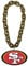 FanFave NFL San Francisco 49ers San Francisco 49ers NFL 3D Fanchain Magnet, Rot, Einheitsgröße (FF6726)