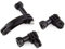 Vcufflinks Adattatore universale per prolunga rotativa con perno curvato per GoPro Hero 9/8/7/(2018)/6/5 Nero, Sessione 5/4, Hero 3+, DJI Osmo Action, AKASO/Campark/YI Action Camera