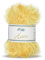 Rellana 50g Hair - Farbe 80 - maisgelb - Superweiches Fransengarn für kuschelige Pullover, Strickjacken und Schals