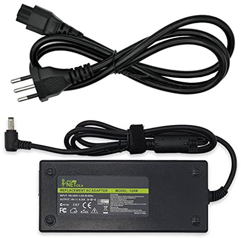 new net - Alimentatore Caricatore Caricabatteria da 19V 6.32A 120W Compatibile con Notebook ASUS all in One ET2013IGTI ET2013IUKI ET2013IUTI ET2020INKI ET2020INTI ET2210ENKS [5.5x2.5mm]