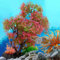 DEANKEJI Plante Aquarium Artificielle, Longue 23 cm Décorations Aquarium, Plantes Hydroponiques de Simulation, avec Base Epaissie, pour Réservoirs de Poissons et Aquariums