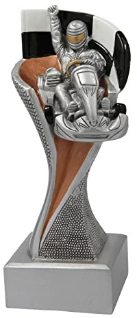 tecnocoppe Trophée Go Kart 14,50 cm Bro Plaque signalétique personnalisée Hommage