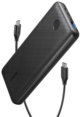 Anker 525 PowerCore 20 K 20000 mAh, uscita PIQ 3.0: 1 porta USB-C da 20 W, 1 USB A da 18 W
