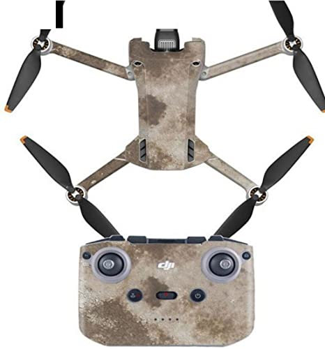 Skin für DJI Mini 3 Aufkleber, komplettes Drohnen-Set + Controller-Skin, kompatibel mit DJI Mini 3 Pro, hautfreundlich, wasserdicht, kratzfest