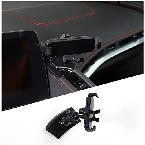Fgtagtal Car Phone Mount Fit for Chevrolet Corvette C8 2020-2023, Cell Phone Holder for Center Console Air Conditioner Side Panel, Handsfree Air Vent Phone Stand, Style D
