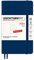 LEUCHTTURM1917 367793 Wochenkalender & Notizbuch Pocket (A6) 2024, Softcover, Marine, Deutsch, 12 Monate