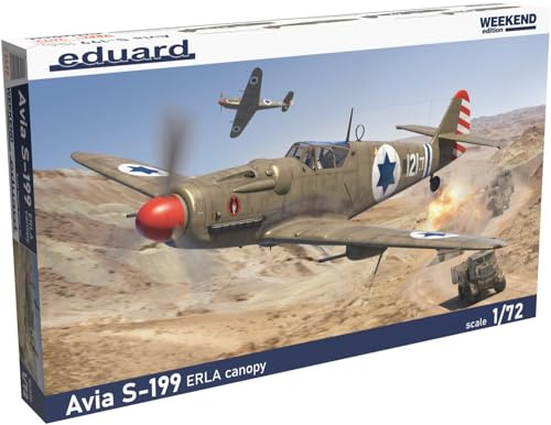 Eduard - Avia s-199 erla Canopy 1/72 - Eduard 7472