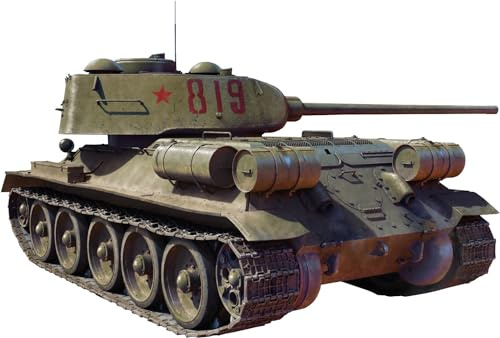 MiniArt 37065 1:35 T-34/85 Mod. 1945 Plant 112 Interieur - originalgetreue Nachbildung, Modellbau, Plastik Bausatz, Basteln, Hobby, Kleben, Modellbausatz, Zusammenbauen, unlackiert