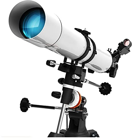 BYERZ Teleskop mit Handyhalter, Teleskope für Erwachsene, 900 x 80 mm AZ Astronomisches Teleskop, Teleskop für Kinder, Teleskope für Erwachsene Astronomie