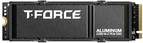 TEAMGROUP T-Force G70 PRO Dissipateur thermique en aluminium 2 To DRAM SLC Cache 3D TLC NAND NVMe InnoGrit PCIe Gen4x4 M.2 2280 SSD interne de jeu fonctionne avec PS5 Lecture/écriture 7400/6800 Mo/s