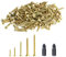 150 STK M3,5 Schrauben Set, M3,5x25mm Holzschrauben Sortiment, Universalschrauben, Selbstschneidende Schrauben, Senkkopfschrauben, Flachschrauben Kreuzschlitzschrauben für DIY Reparatur, mit 2 Bits