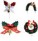 4 Stück Weihnachten Cupcake Topper Christmas Cake Topper Cupcake Topper Weihnachten Plastik Kuchen Dekoration Weihnachten Tortendeko Torten Topper Weihnachten Cupcake für Weihnachtskuchen-Muffins