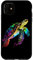 Schildkröte Bunt Popart Regenbogen Reptil Süße Schildkröten Hülle für iPhone 11