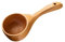 Wooden Serving Spoon Ladle Large Natural Wood Soup Ladle Cooking Utensil Handmade Tableware Porridge for Kitchen Restaurant tea dipper 3 wooden canister tea Wire tablespoon,bath containers,woo