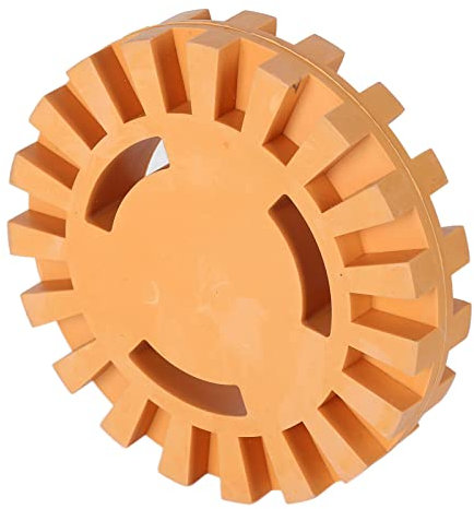 Aufkleber-Entferner, Radierer, Klebstoff-Entferner, 10,2 Cm Gummi-Rad-Aufkleber-Entferner mit Adapter für Autos, Wohnmobile, Motorräder, Aufkleber-Entferner