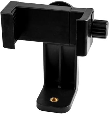 Bojueshaw Universal Tripod Mount,360° Rotating Phone Holder,Adapter Bracket for iPhone Samsung Galaxy and All Phones