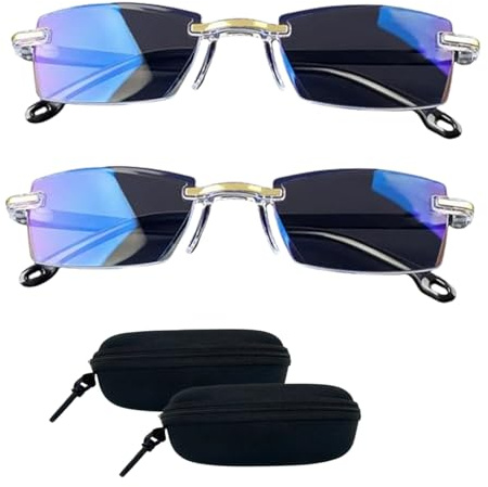 EastHedge Brille Die Sich Automatisch Der Sehstärke Anpasst,Autofokus BrilleMit Selbsteinstellung,Intelligente Brille Die Sich Anpasst,Schutz Vor Blauem Licht