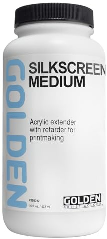 Golden Acrylic Silkscreen Medium - 16 oz Jar