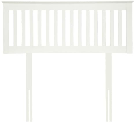 Gere Headboard by Sweet Dreams Solid Wood in White Double
