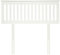 Gere Headboard by Sweet Dreams Solid Wood in White Double