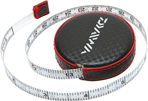 Daiwa Unisex – Erwachsene Massband, Schwarz, Klein