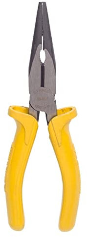 STANLEY 70-462 6'' Sturdy Steel Long Nose Plier Single Color Sleeve