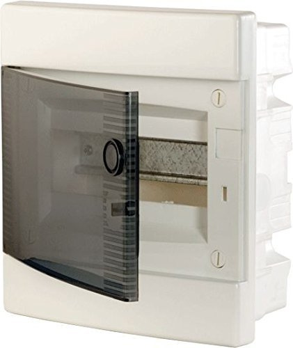 Beständig Verteilerkasten mit transparenter Tür 8 Module eti ecm8pt