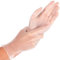 Franz Mensch Hygostar Vinylhandschuhe Ideal Light, transparent, Gr. 10/XL | puderfrei, 1000 Stück, Einmalhandschuhe latexfrei, Einweghandschuhe mit Rollrand