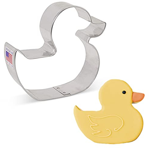Rubber Duck Cookie Cutter, 10.2 cm Made by Ann Clark